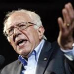 Democratic presidential candidate Sen. Bernie Sanders, I-Vt., spoke at a campaign rally in Portland, Maine.