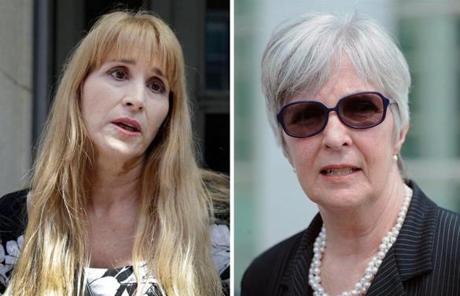 Therese Serignese (left), Tamara Green (right), and Linda Traitz (not pictured) contend in their defamation suit that Bill Cosby and his representatives branded them liars after they went public with assault allegations.
