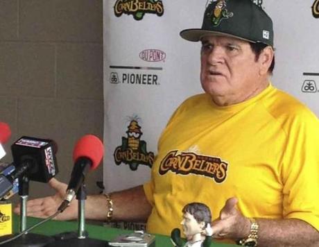 In interviews over the last week, Pete Rose?s mantra has been that he?s ?not the same person he was 20, 25 years ago.?
