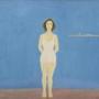 Alex Katz?s ?Bather? at the Colby College Museum of Art. 