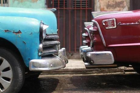 Cuba?s streets are studded with classic American cars.

