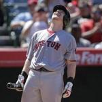 Ryan Hanigan?s frustration at being called out on strikes in Game 1 against the Angels could adequately sum up the Red Sox? season so far.
