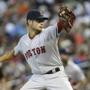 Red Sox starter Joe Kelly allowed four runs, including three homers, in 5?
 innings. 