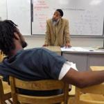 Ismail Abdurrashid teaches inmates at the South Bay House of Correction.