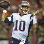 Jimmy Garoppolo appeared in six games for the Patrtiots as a rookie in 2014, including a blowout loss in Kansas City. (File/Matthew J. Lee/Globe staff)