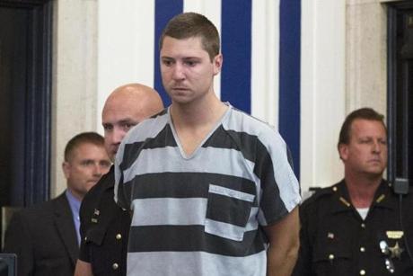 Former University of Cincinnati police officer Ray Tensing appeared at Hamilton County Courthouse for his arraignment on Thursday.
