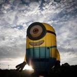 BRISTOL, ENGLAND - AUGUST 06: A Minion shaped balloon takes to the skies on the first day of the Bristol International Balloon Fiesta at the Ashton Court estate on August 6, 2015 in Bristol, England. Now in its 37th year, the Bristol International Balloon Fiesta is Europe's largest annual hot air balloon event in the city that is seen by many balloonists as the home of modern ballooning. (Photo by Matt Cardy/Getty Images)