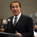 Steve Wynn spoke to the state gambling commission at the Boston Convention Center on Jan. 22, 2014.