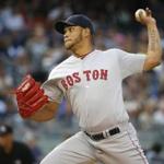 Eduardo Rodriguez was charged with eight runs in five innings against the Marlins.
