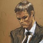 A sketch depicted Tom Brady at the hearing in federal court in New York on Wednesday.
