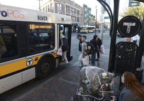 Some MBTA bus lines could be privatized under a plan the transit authority is exploring.
