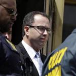 Former Subway pitchman Jared Fogle left a federal courthouse in Indianapolis Wednesday. 
