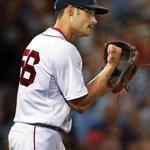 Red Sox starter Joe Kelly pitched six innings, allowing just five hits and one run, which was unearned.