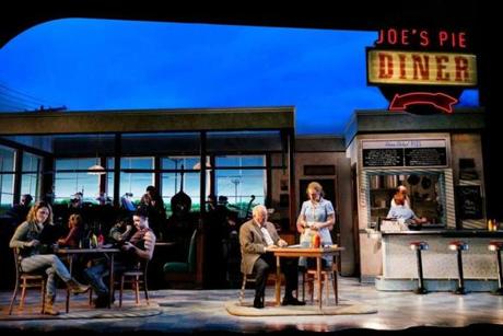A scene from the American Repertory Theater production of ?Waitress.?
