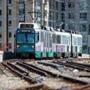 A Green Line train pulled into Lechmere Station in Cambridge last year.