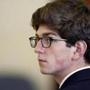 Owen Labrie during his trial on Monday.