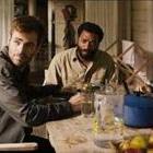 From left: Chris Pine, Chiwetel Ejiofor, and Margot Robbie in ?Z for Zachariah.?