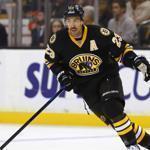 Chris Kelly is one of the elder statesmen of the Bruins now. 