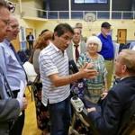 Representative Jim Langevin of Rhode Island at a town hall meeting in August.