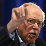Senator Bernie Sanders joined a handful of presidential candidates campaigning Monday in New Hampshire. Democratic rival Hillary Rodham Clinton was in Iowa.