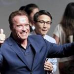Actor and former California governor Arnold Schwarzenegger. 