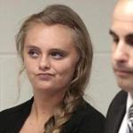 Michelle Carter listened to defense attorney Joseph P. Cataldo argue for an involuntary manslaughter charge against her to be dismissed at Juvenile Court. 