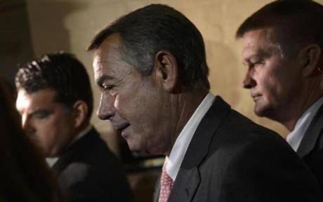 House Speaker John Boehner. 
