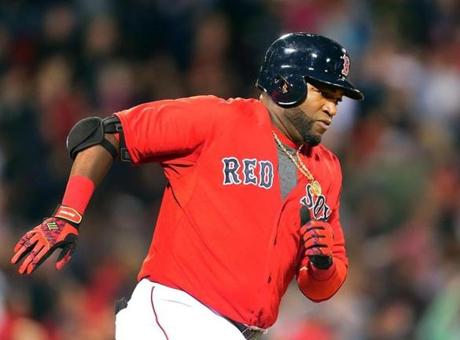 Red Sox DH David Ortiz appears more than capable of hitting 40 homers next season at age 40.

