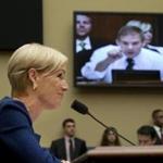 Planned Parenthood president Cecile Richards listened to Ohio Representative Jim Jordan during Tuesday?s hearing. 