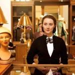 Saoirse Ronan stars as Eilis Lacey, who gets a job in a Brooklyn Heights depart-ment store after arriving in the US from County Wexford.