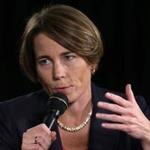 Maura Healey wants the court to dismiss the suit.