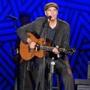 James Taylor performing at Fenway Park in August.