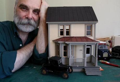 Michael Paul Smith?s works include a replica of his childhood home.

