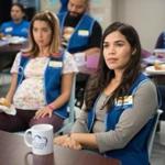 NBC?s latest ensemble workplace comedy stars America Ferrera (front) as a floor supervisor at a big-box behemoth clearly based on Walmart.