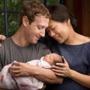 Mark Zuckerberg and his wife, Priscilla Chan, hold their newborn daughter Max in this image that was posted to Zuckerberg?s Facebook page announcing Max?s birth and the couple?s intention to give away 99 percent of their shares in the company. 