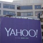 A billboard for Yahoo was seen earlier this year in Washington, D.C.