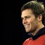 New England Patriots quarterback Tom Brady faces reporters before a scheduled NFL football practice, Wednesday, Dec. 9, 2015, in Foxborough, Mass. The Patriots are to play the Houston Texans Sunday, Dec. 13, in Houston. (AP Photo/Steven Senne)