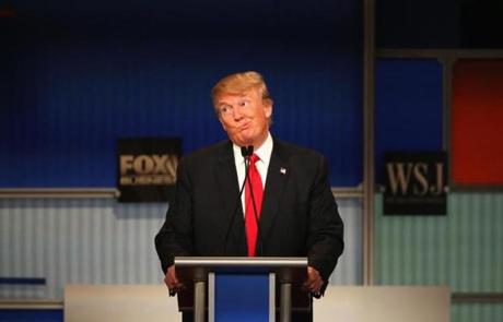 Donald Trump participated in the Nov. 10 Republican debate, sponsored by Fox Business and the Wall Street Journal.
