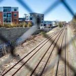 Train tracks were seen in Somerville along the proposed MBTA Green Line expansion area last year.