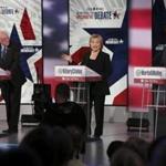 Bernie Sanders, Hillary Clinton, and Martin O?Malley spoke during the Democratic presidential debate at Drake University in Iowa in November. 