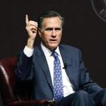 former Republican presidential candidate Mitt Romney spoke in Starkville, Miss.