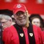 Bill Cosby received an honorary degree during Boston University's 141st commencement ceremony in 2014.