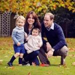 The photo released by the Duke and Duchess of Cambridge. 