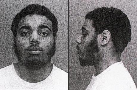 Stephen Silva, in a booking photo.
