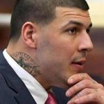 A pre-trial hearing for Aaron Hernandez at Suffolk Superior Court in Bosto in October. 
