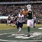 The Jets beat the Patriots on Sunday on Eric Decker?s touchdown reception in overtime.