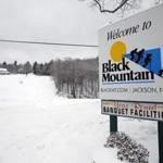Black Mountain has been hurt by warm temperatures but hopes to open Friday or Saturday. As soon as the mercury falls, ?we are ready to fire on all cylinders and cover the mountain with the white stuff,? its website says. Cranmore Mountain (right) had eight of 56 trails open early this week.