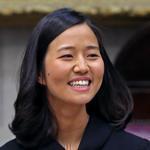 Michelle Wu was all smiles after her election as Boston City Council president.