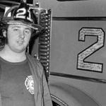 Michael Mullane, the firefighter's union stalwart, is seen in a 1971 photo in Dorchester. 