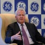 General Electric?s chief executive officer Jeffrey R. Immelt addressed a press conference in New Delhi.